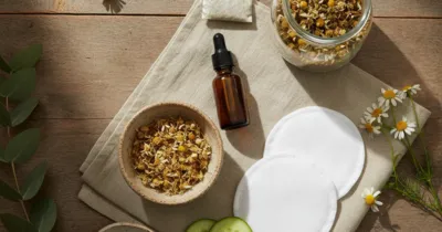 Remèdes naturels contre la conjonctivite - camomille et compresses - Secrets de Mamie