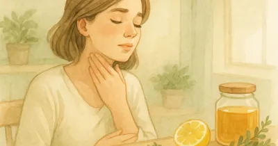 Mal de gorge : les remèdes de grand-mère qui soulagent vraiment
