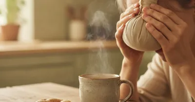 Remèdes naturels pour la migraine menstruelle : gingembre, camomille et menthe poivrée