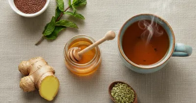 Remèdes naturels syndrome côlon irritable - menthe poivrée, psyllium, gingembre