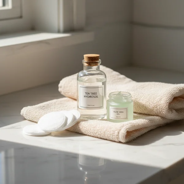 Protocole quotidien boutons fesses - protocole-tea-tree-aloe